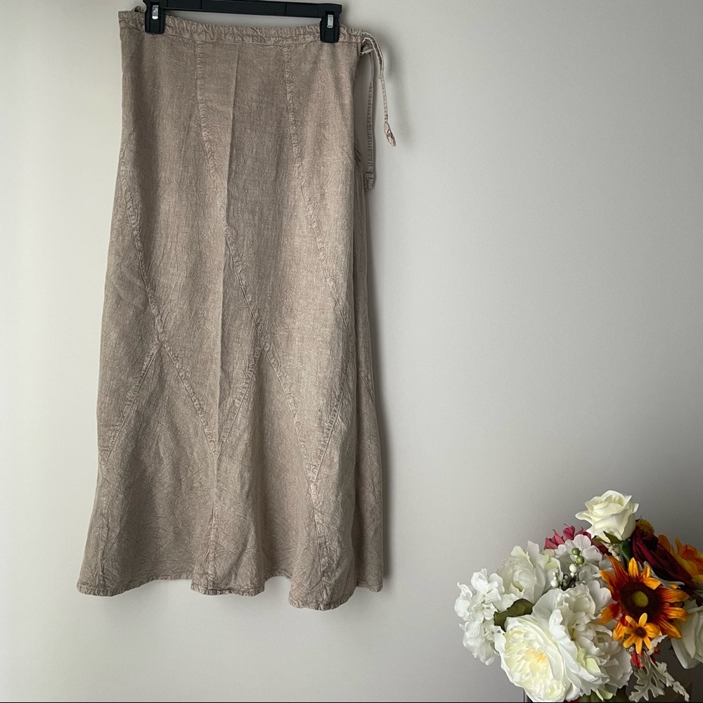 Sacred Threads 100% Cotton Safari Skirt Small - Picture 2 of 9